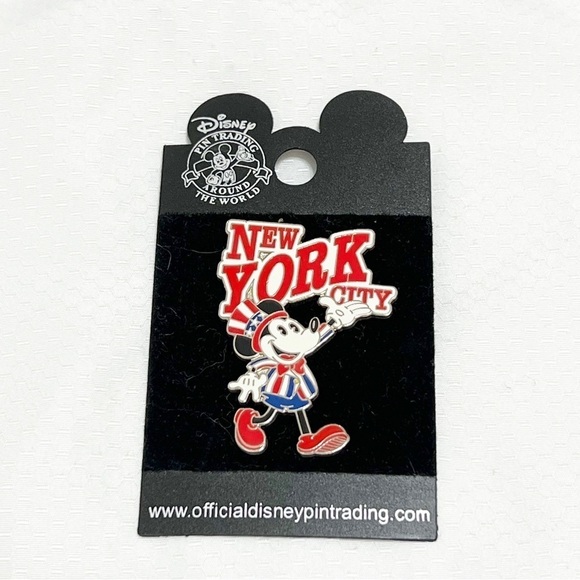 NEW Uncle Sam Mickey Mouse New York City Pin - Picture 4 of 4